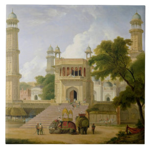 Indische tempel, naar verluidt de moskee van Abo-u Tegeltje