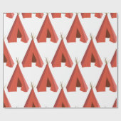 Indische thee cadeaupapier (Vlak)