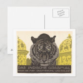 Indische tombe briefkaart (Voorkant / Achterkant)