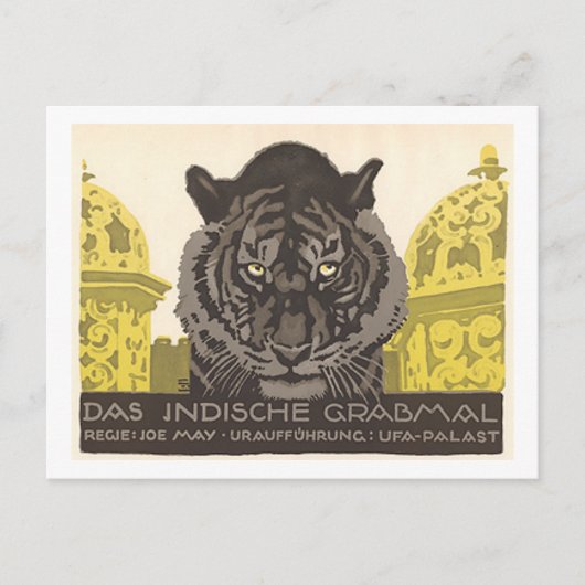 Indische tombe briefkaart (Voorkant)