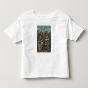 Indische tweelingen in papiermachines en "Gewoon Kinder Shirts
