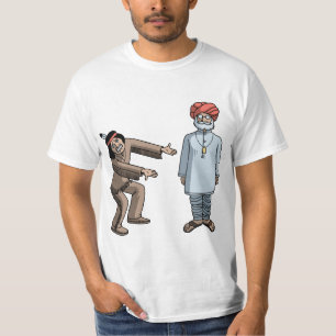Indische v. Indiaas T-shirt