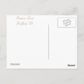 Indische Vintage Briefkaart (Achterkant)