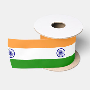 Indische vlag (India) (Zuid-Aziatisch land) (Bhara Lint