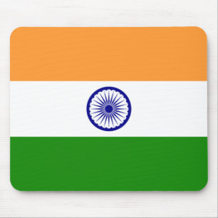 Indische vlag (India) (Zuid-Aziatisch land) (Bhara Muismat