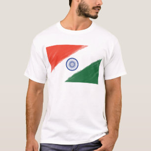 Indische vlag Indische nationale vlag T-shirt