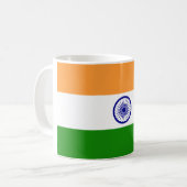 Indische vlag koffiemok (Voorkant links)