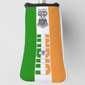 Indische vlag: prachtig patriottisch golfheadcover (Draai 90)