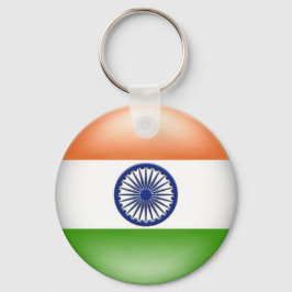 Indische vlag sleutelhanger
