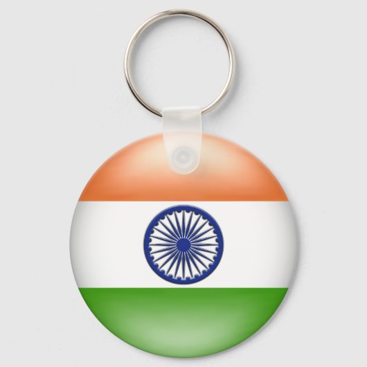 Indische vlag sleutelhanger (Voorkant)