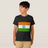 Indische vlag t-shirt (Voorkant volledig)