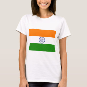 Indische vlag t-shirt