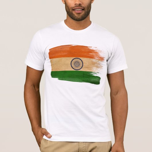 Indische vlag T-Shirt (Voorkant)
