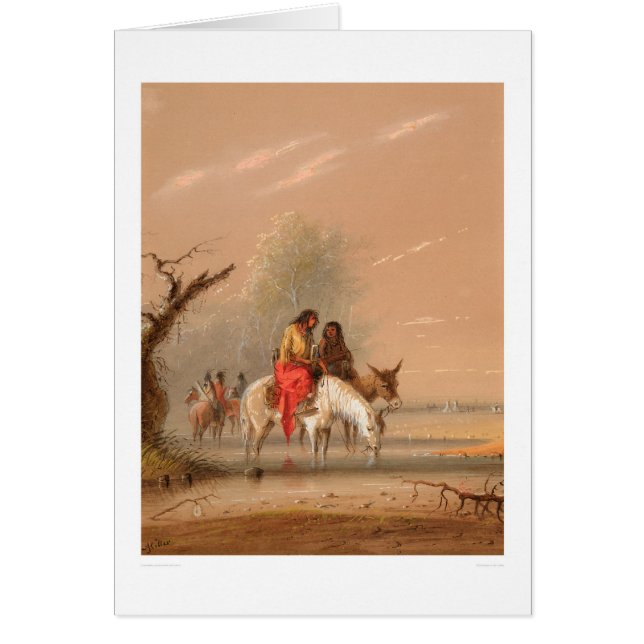 Indische watering van de bergen (1068A) (Voorkant)