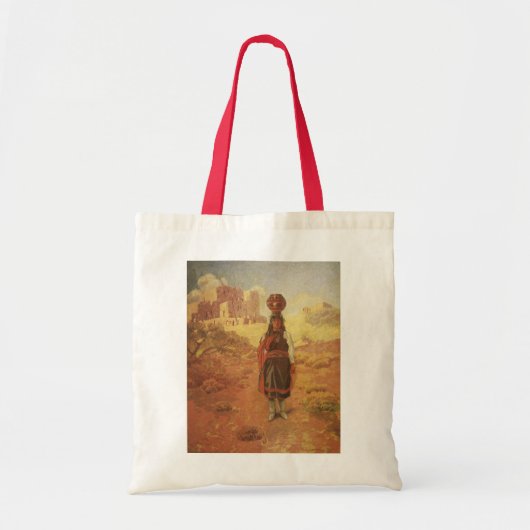  Indische watertransporteur door EW Rollins Tote Bag (Voorkant)
