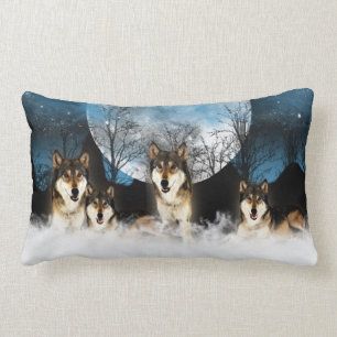 Indische Wolf Pillow Kussen