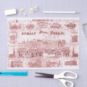 "Indische wortelpillen" Tissuepapier (Craft)