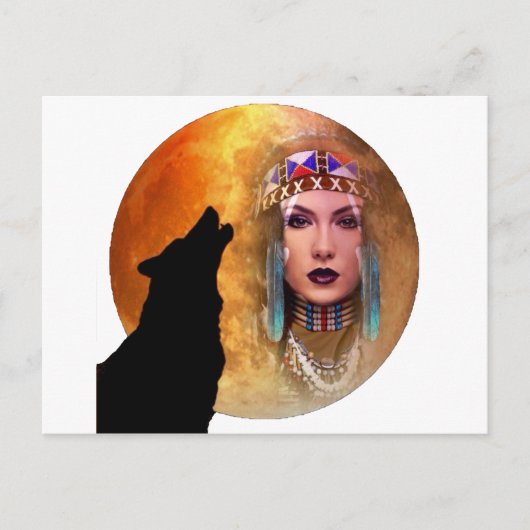 Indische zomer briefkaart (Voorkant)