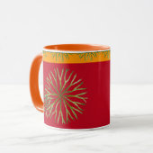 Indische zomer op 11 oz. Combo-Mok (M) Mok (Voorkant links)