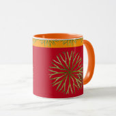 Indische zomer op 11 oz. Combo-Mok (M) Mok (Voorkant rechts)