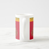 Indische zomer op een Bone China Mok (M) (Achterkant)