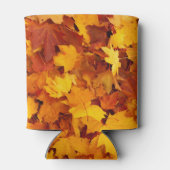 Indische zomergulden bladeren blikjeskoeler (Achterkant)