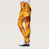 Indische zomergulden bladeren leggings (Links)
