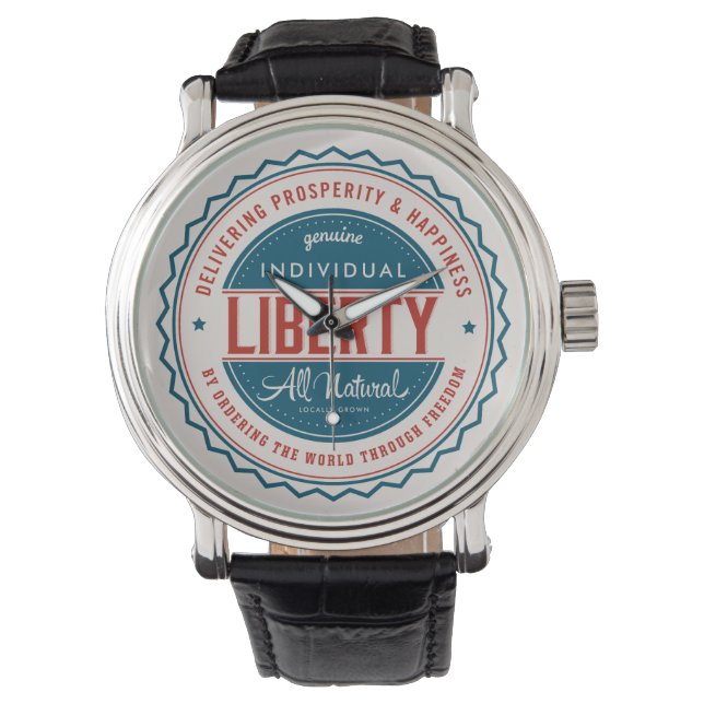 Individueel Liberty Watch Horloge (Voorkant)