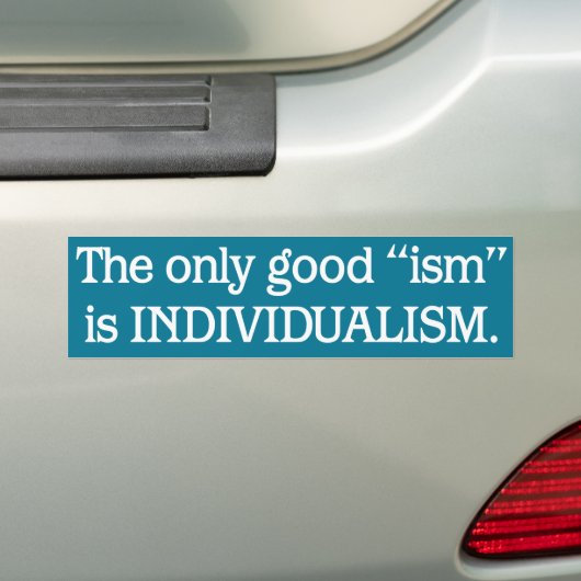Individuele Bumpersticker (Op auto)