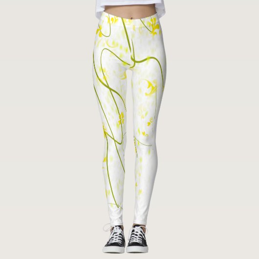 Individuele kunst leggings (Voorkant)