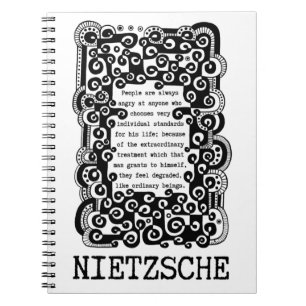 INDIVIDUELE NORMEN, citaat Nietzsche Notitieboek
