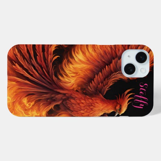 Individuelle Apple IPhone 15 Plus Phönix Case-Mate iPhone Case (Achterkant (horizontaal))