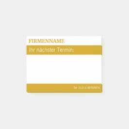 Individuelle Klebenotizen Post-it® Notes