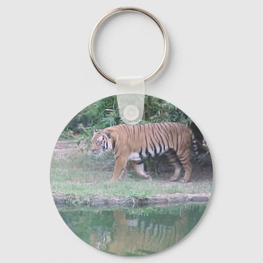 Indochinese tijger sleutelhanger (Voorkant)