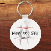 Indomiteerbare gedistilleerde Sleutelhanger (Voorkant)