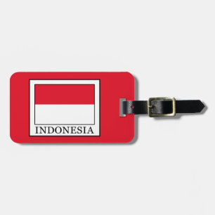 Indonesië Bagagelabel