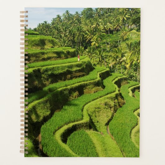 Indonesië, Bali | Rijstpaddies Planner (Voorkant)