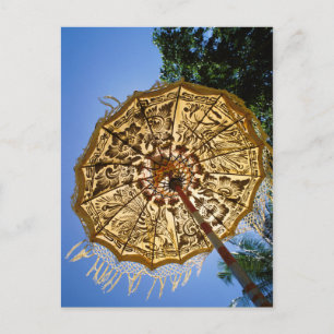 Indonesië, Bali Tempelparasol Briefkaart