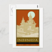 Indonesië Briefkaart (Voorkant / Achterkant)