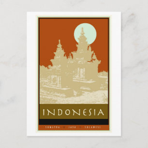 Indonesië Briefkaart