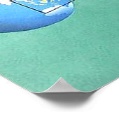 Indonesië, dorp Batak in Noord-Sumatra Poster (Hoek)