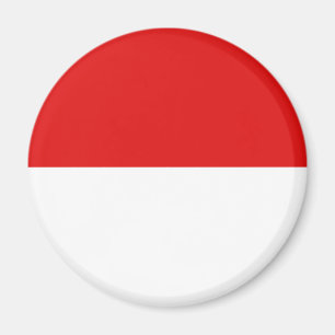 Indonesië Fisheye Flag Magnet Magneet