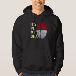 Indonesië in mijn Indonesische Dna-vlaggenteam Ind Hoodie