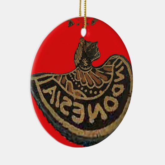 Indonesië Javaanse Shadow Puppet Culturele Kunst Keramisch Ornament (Rechts)