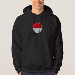 Indonesië Kaart Trots Indonesische Vlag Hoodie