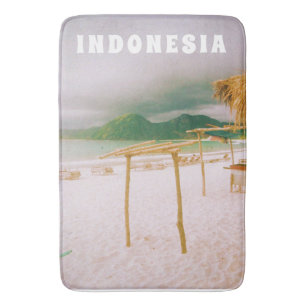 Indonesië Lombok Tropisch Paradijs Print Badmat