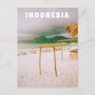 Indonesië Lombok Tropisch Paradijs Print Briefkaart