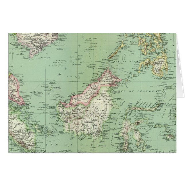 Indonesië, Maleisië (Voorkant Horizontaal)