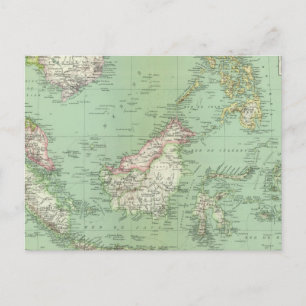 Indonesië, Maleisië Briefkaart