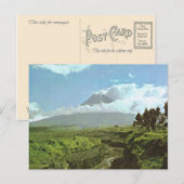  Indonesië, Merapi Volcano Briefkaart (Voorkant / Achterkant)